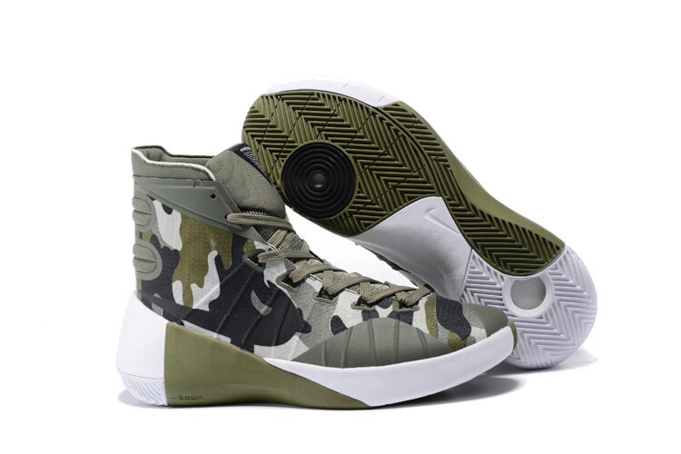 Nike Hyperdunk 2017 Army Camo Black White Basketball Shoes Online Store 24312122